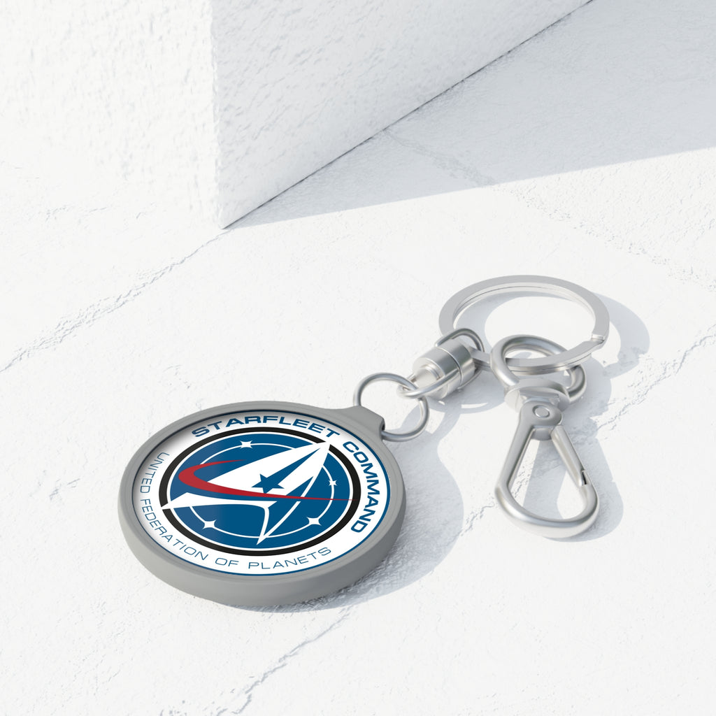Starfleet Command Keyring Tag – United Federation of Planets Keychain