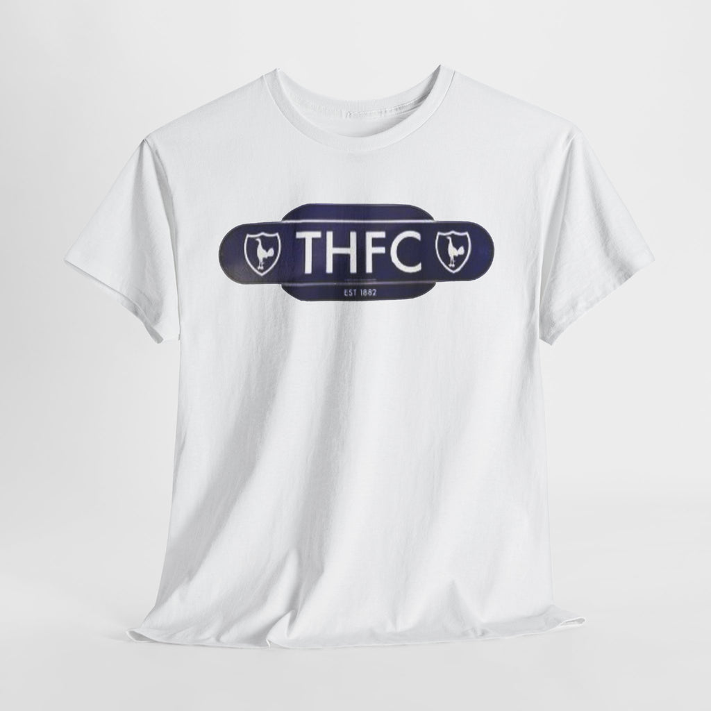 Tottenham Hotspur Railway Sign Tee — Tottenham Football Club Fan Shirt