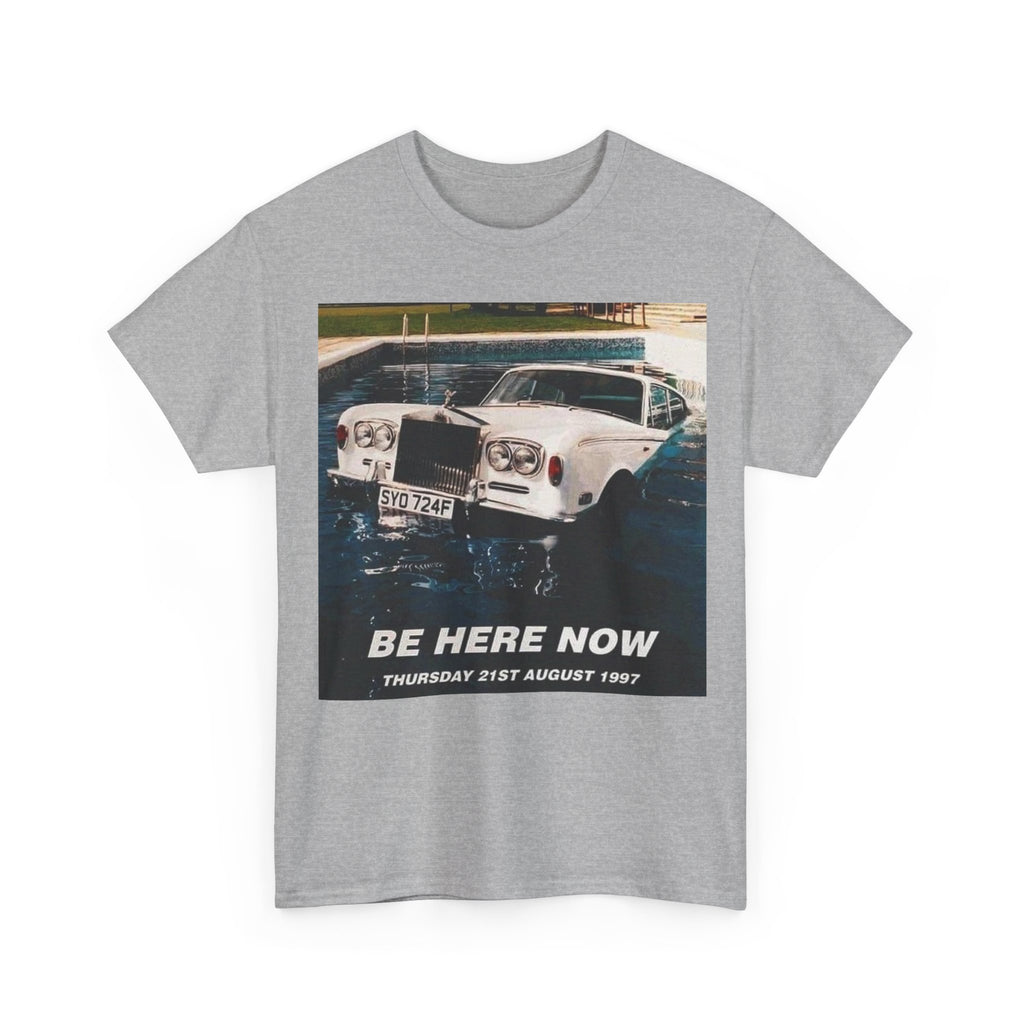 Oasis Be Here Now Vintage Graphic Tee — Retro Aesthetic T‑Shirt (Thursday 21st August 1997)
