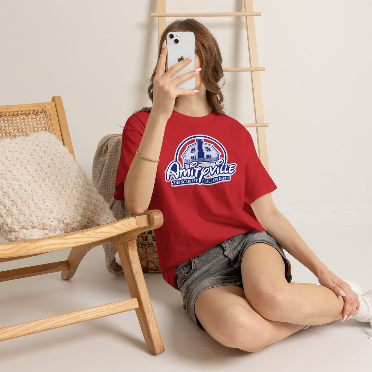 Amityville Horror Tee – "Amityville: The Scariest Place on Earth" Graphic Shirt