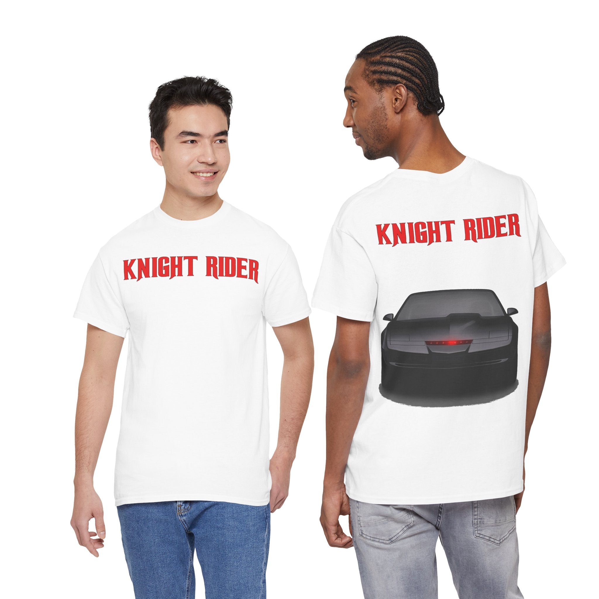 Knight Rider Tee — Retro TV Car Graphic T-Shirt