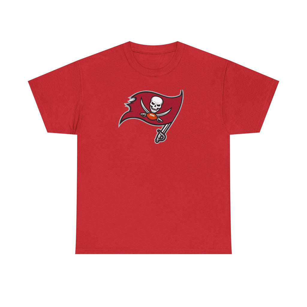 Tampa Bay Buccaneers Flag T-Shirt — Football Pirate Logo Tee