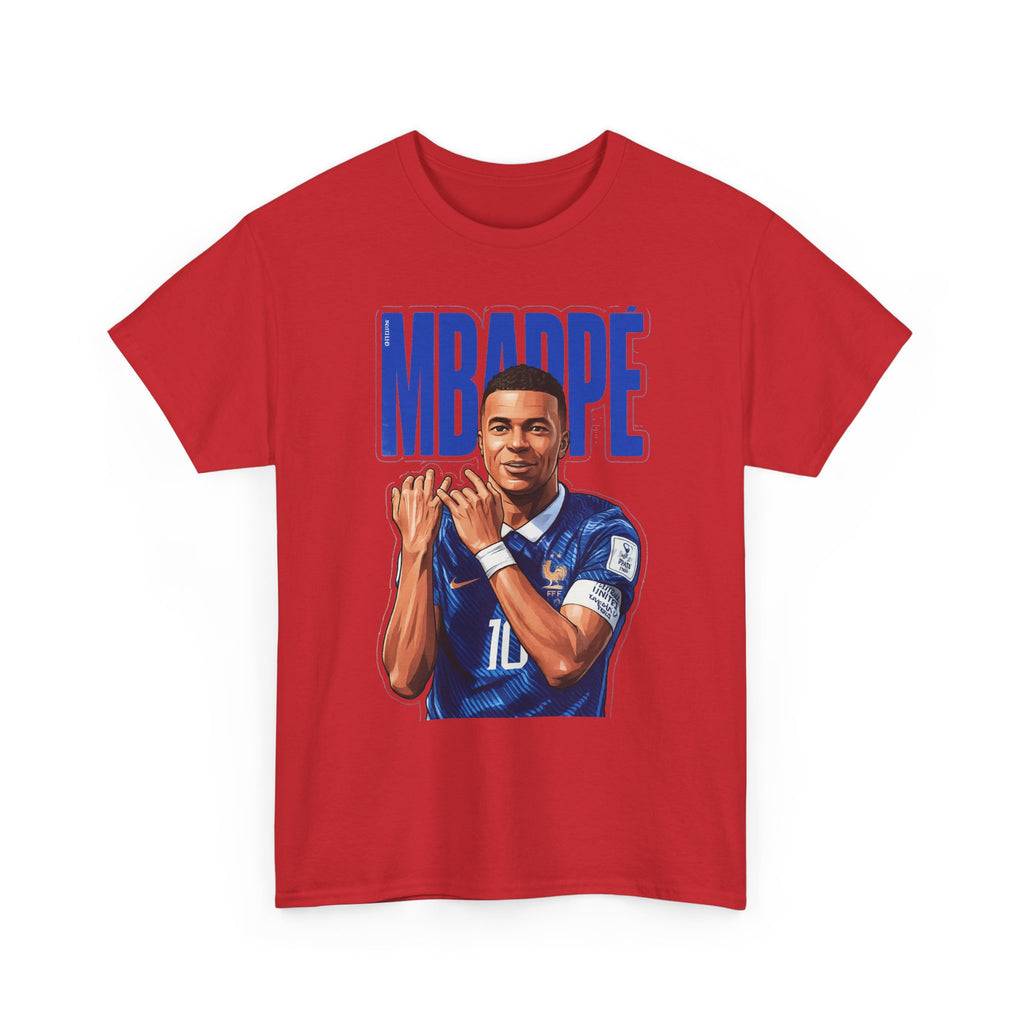 MBAPPE Graphic Shirt Soccer Star Portrait Tee — "