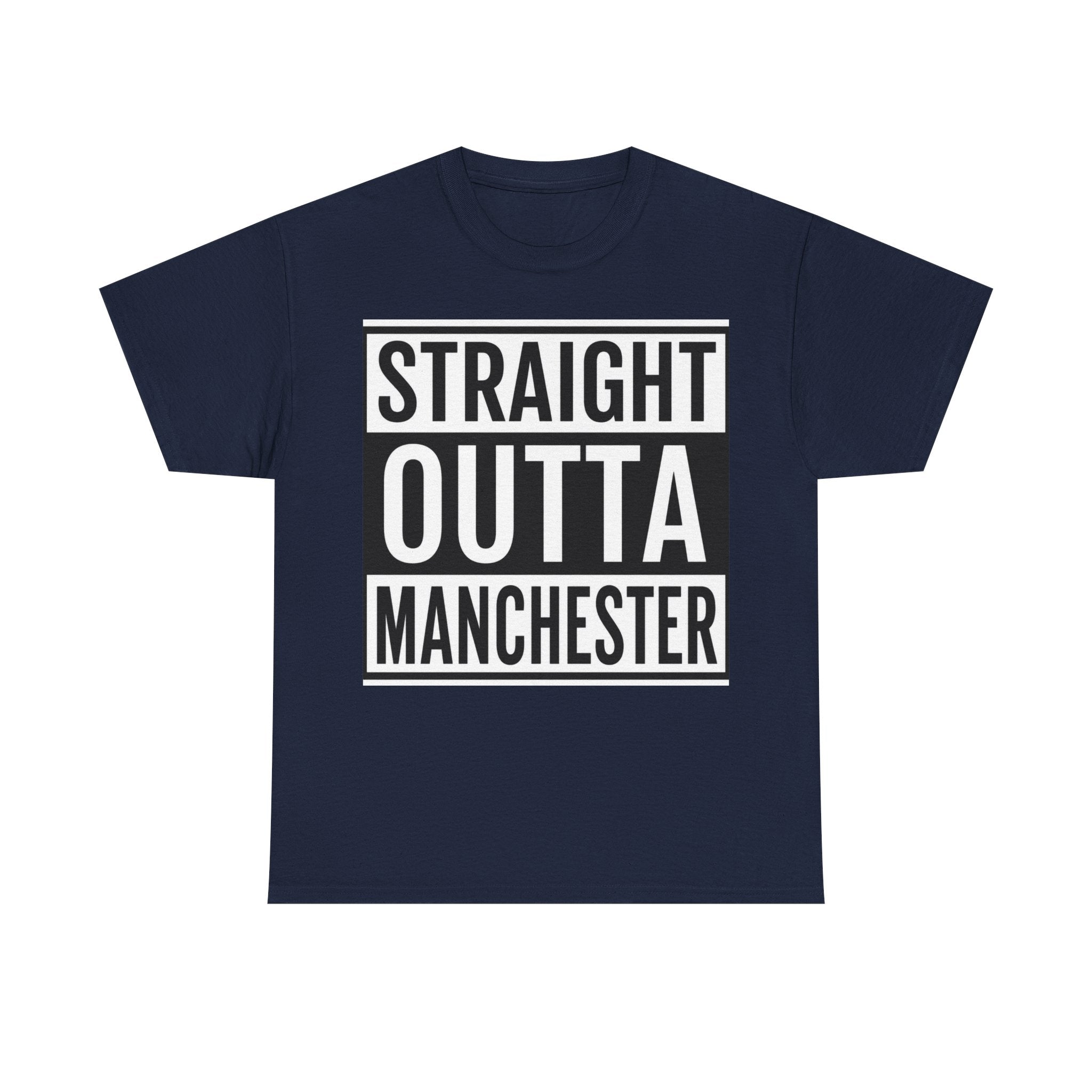 Straight Outta Manchester T-Shirt — Bold City Pride Tee