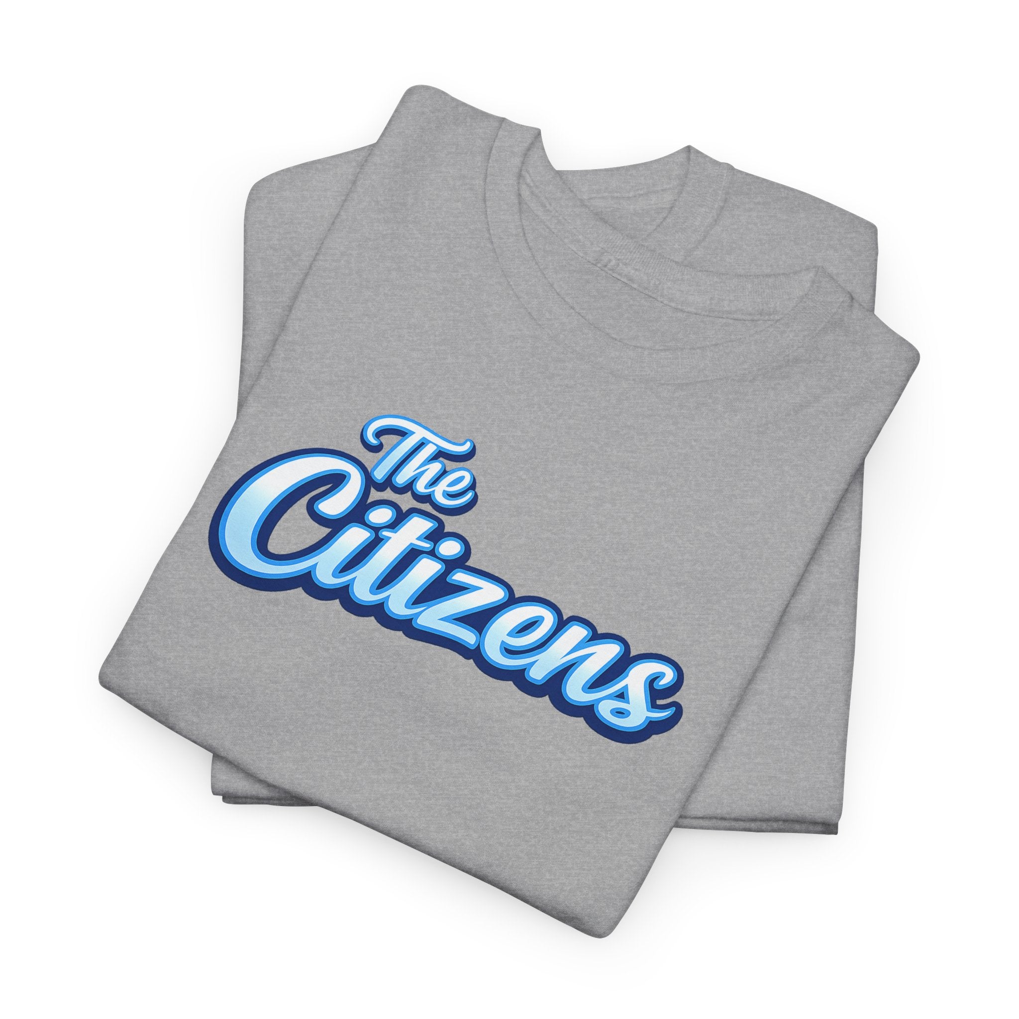 The Citizens Graphic Tee — Retro Script Logo T-Shirt