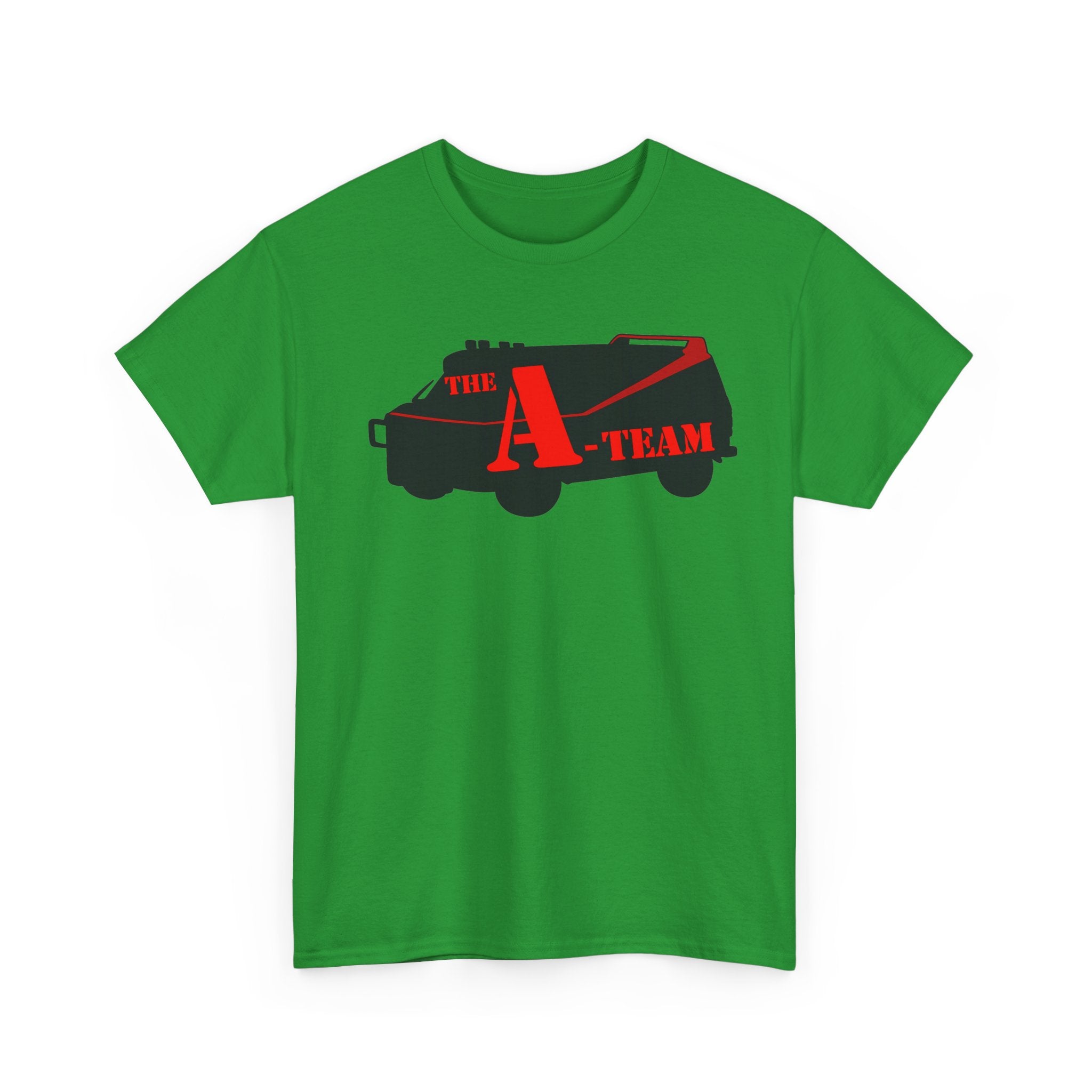 A-Team Van Graphic Tee — Retro Action TV Logo T-Shirt