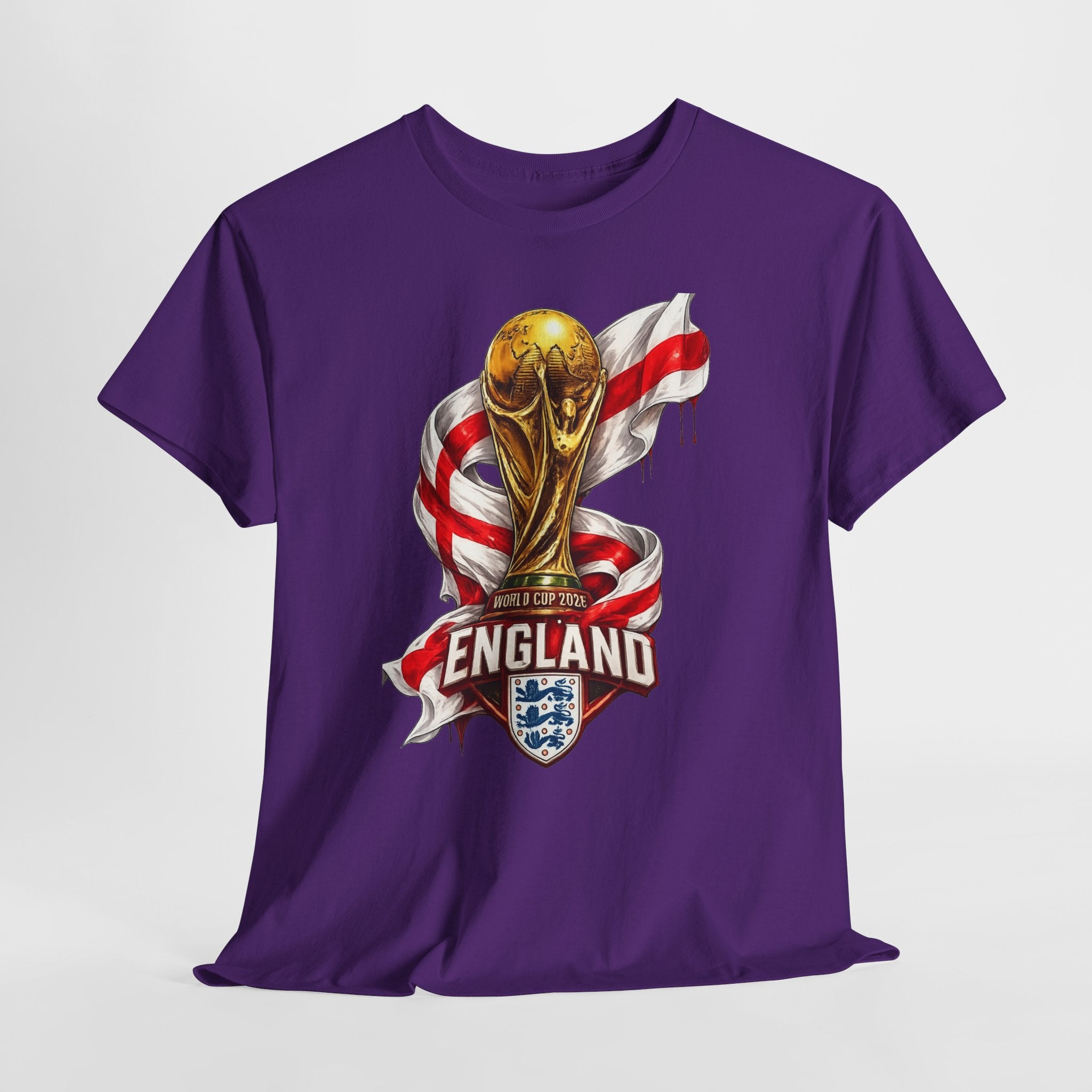 England World Cup Trophy T‑Shirt — St George's Cross Football Fan Tee
