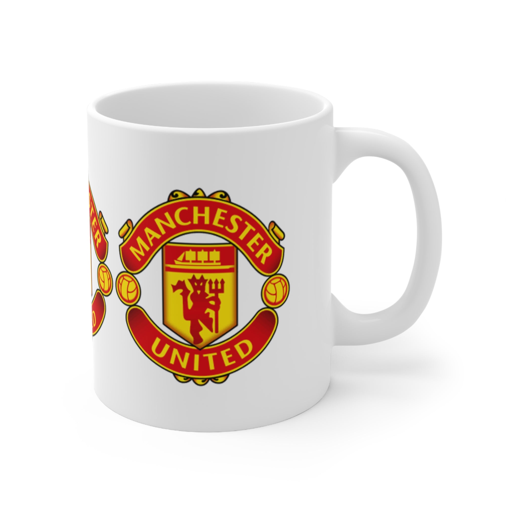 Manchester United Ceramic Coffee Mug — 11oz & 15oz Team Logo Cup