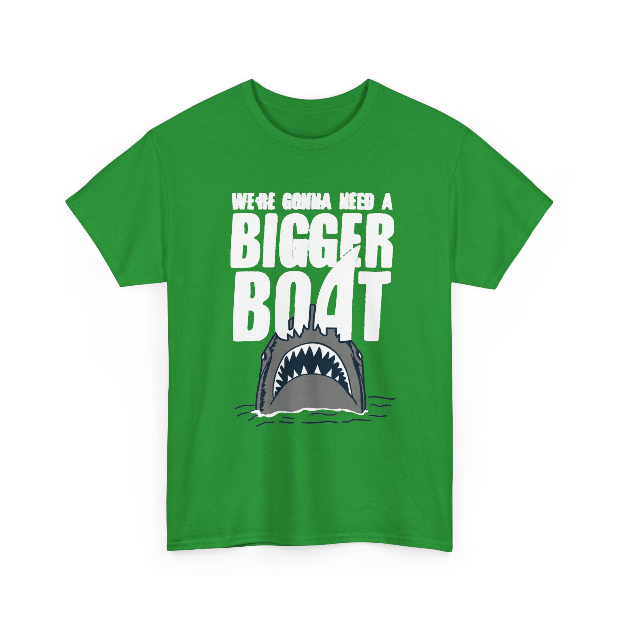 Bigger Boat Shark T-Shirt – 'We're Gonna Need a Bigger Boat' Graphic Tee