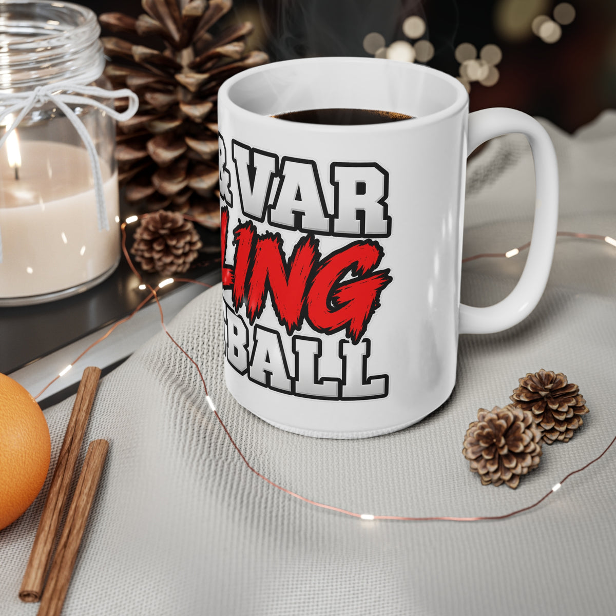 FFP & VAR KILLING Football Ceramic Coffee Cup (11oz, 15oz)