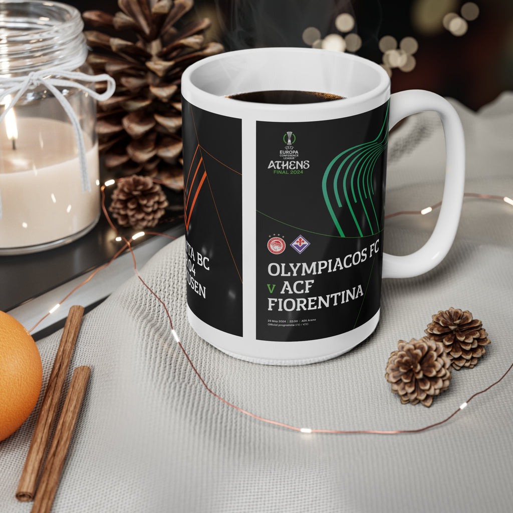 2024 UEFA Finals Programme Covers Inspired Ceramic Coffee Mug (11oz & 15oz)