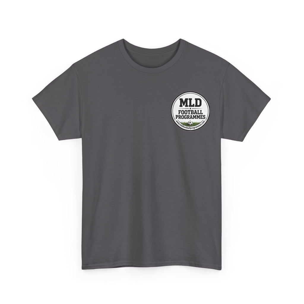 MLD Football Programmes Tee - Retro Logo Chest T-Shirt