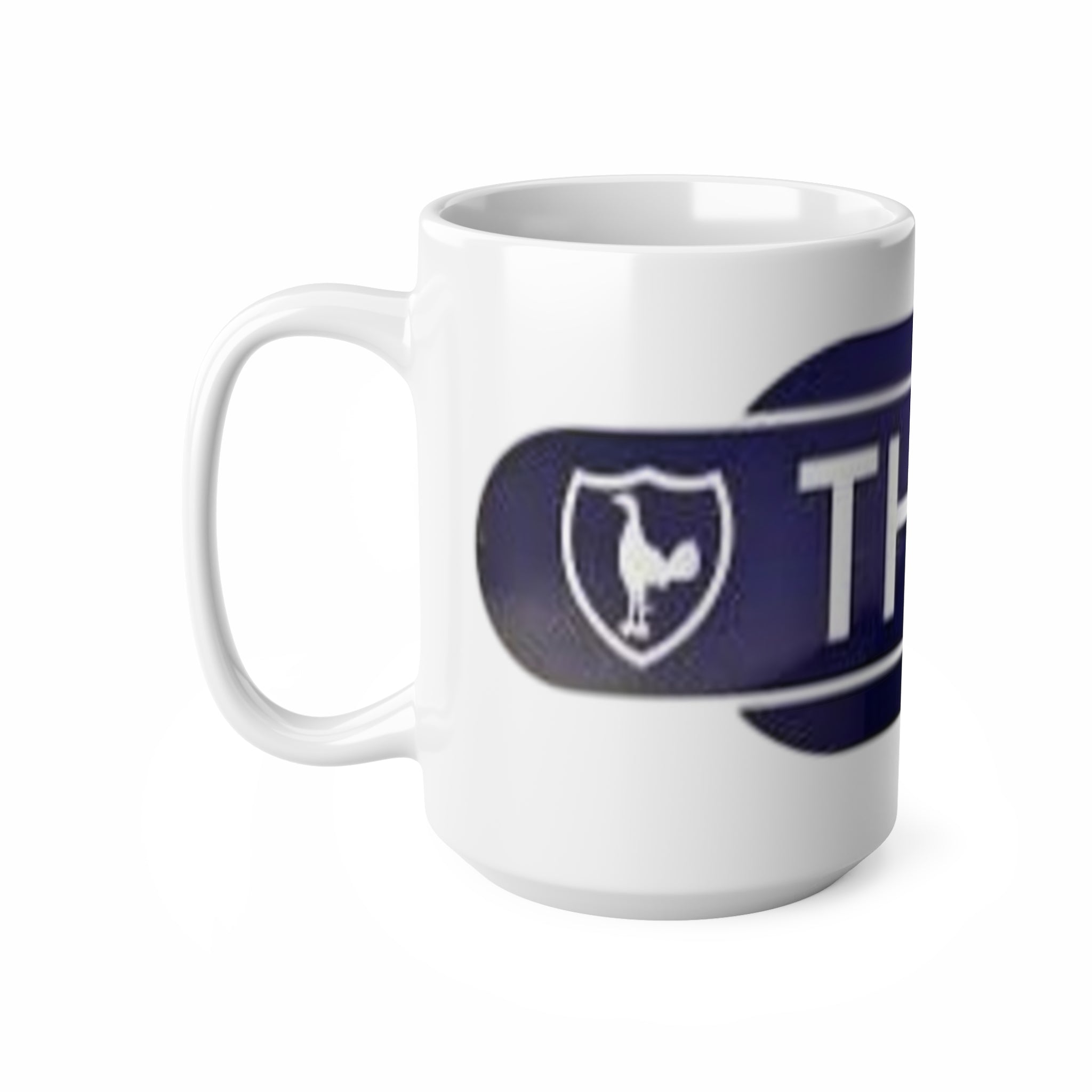 Tottenham Hotspur Railway Sign Ceramic Coffee Mug — Spurs Logo 11oz/15oz, Established 1882