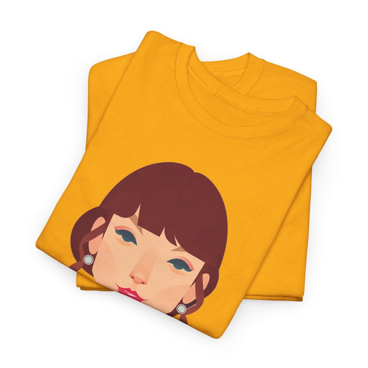 T Swift Illustration Cotton T-Shirt