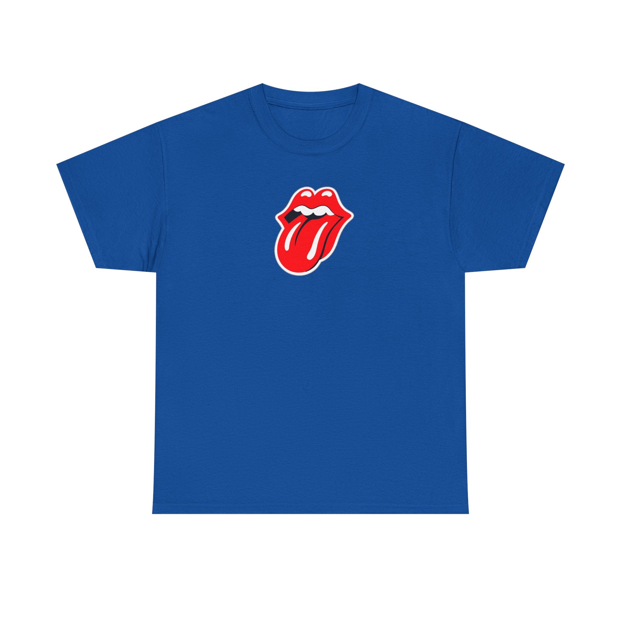 Rock Retro Red Tongue and Lips Graphic Tee