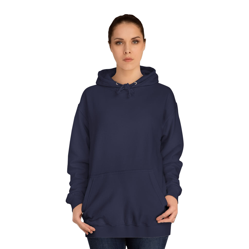 College Hoodie — “Is It Too Late to Be Good” Grinch Holiday Hoodie