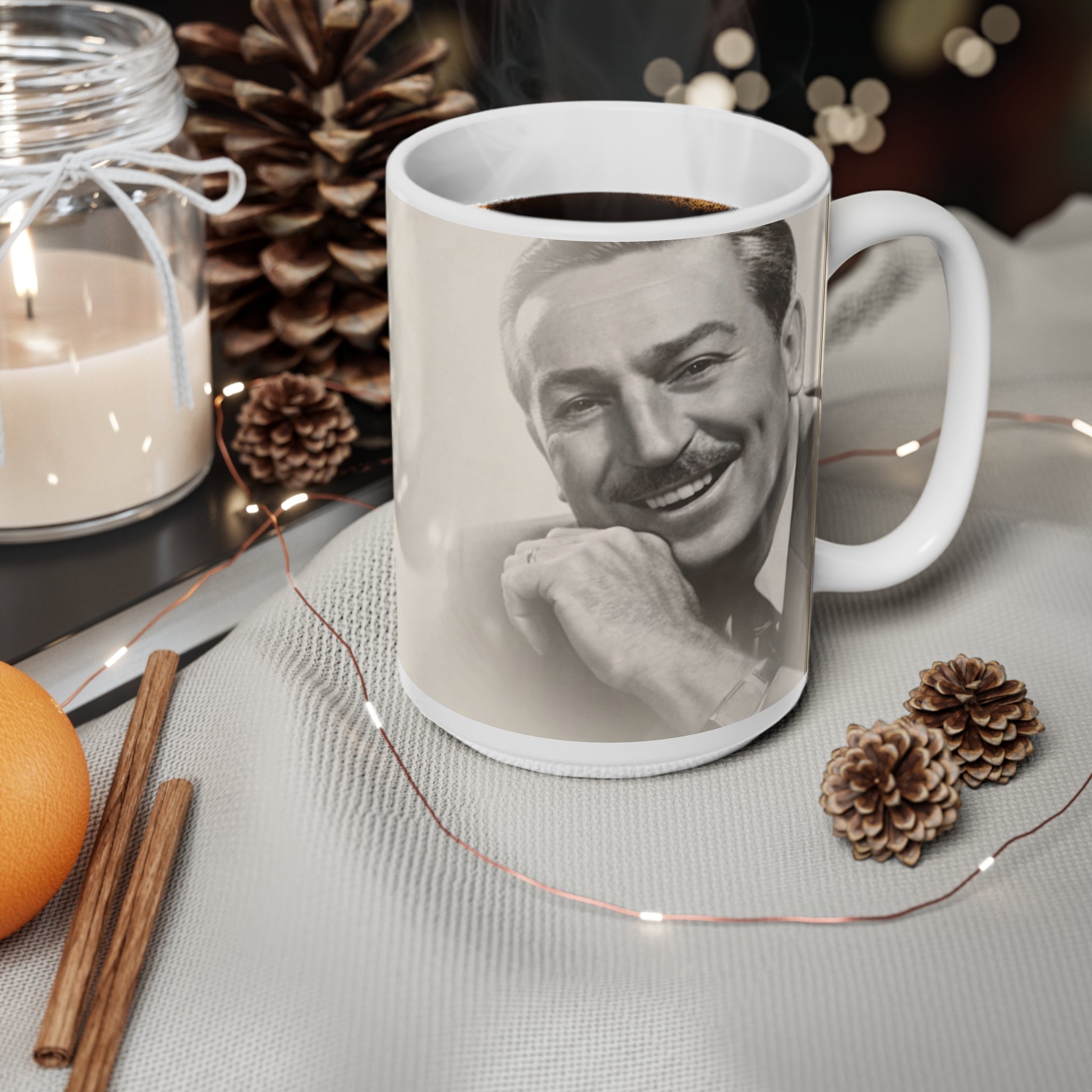 Inspirational Walt Disney Quote Mug — “All our dreams can come true, if we have the courage to pursue them.” — Ceramic 11oz & 15oz