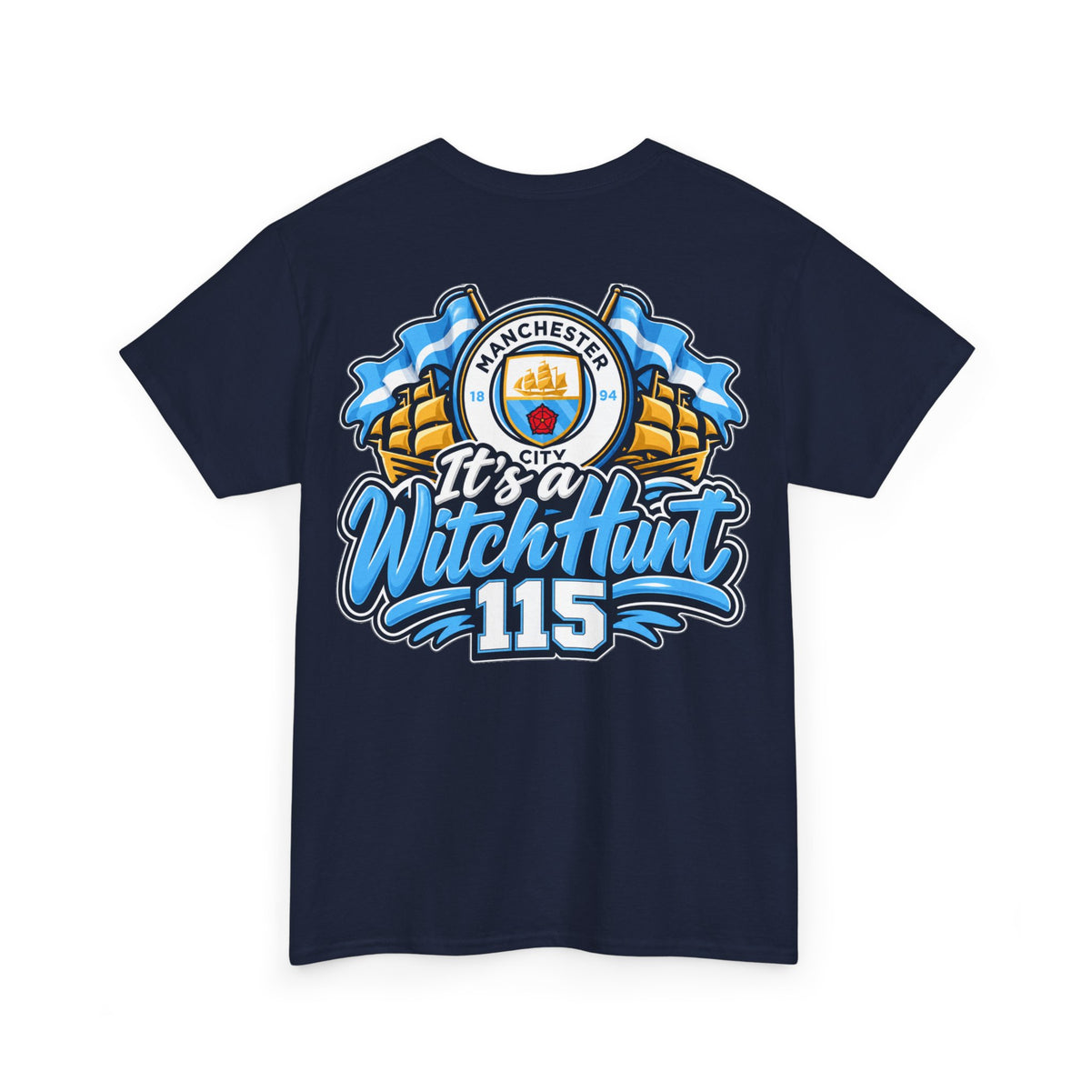Manchester City It's a Witch Hunt 115 Cotton T-Shirt
