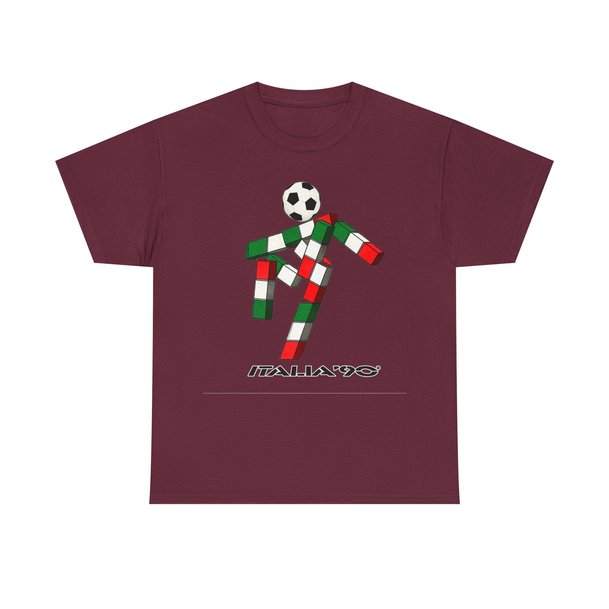 Italia '90 Soccer T‑Shirt — Retro Italian Football World Cup Tee