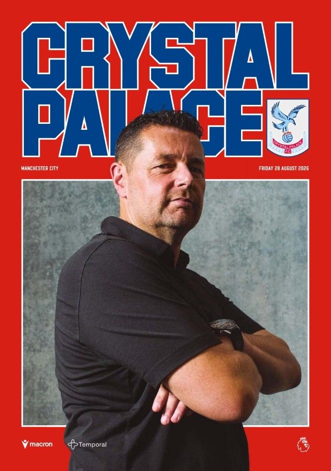 Crystal Palace 2026/2027 Official Home Matchday Programmes