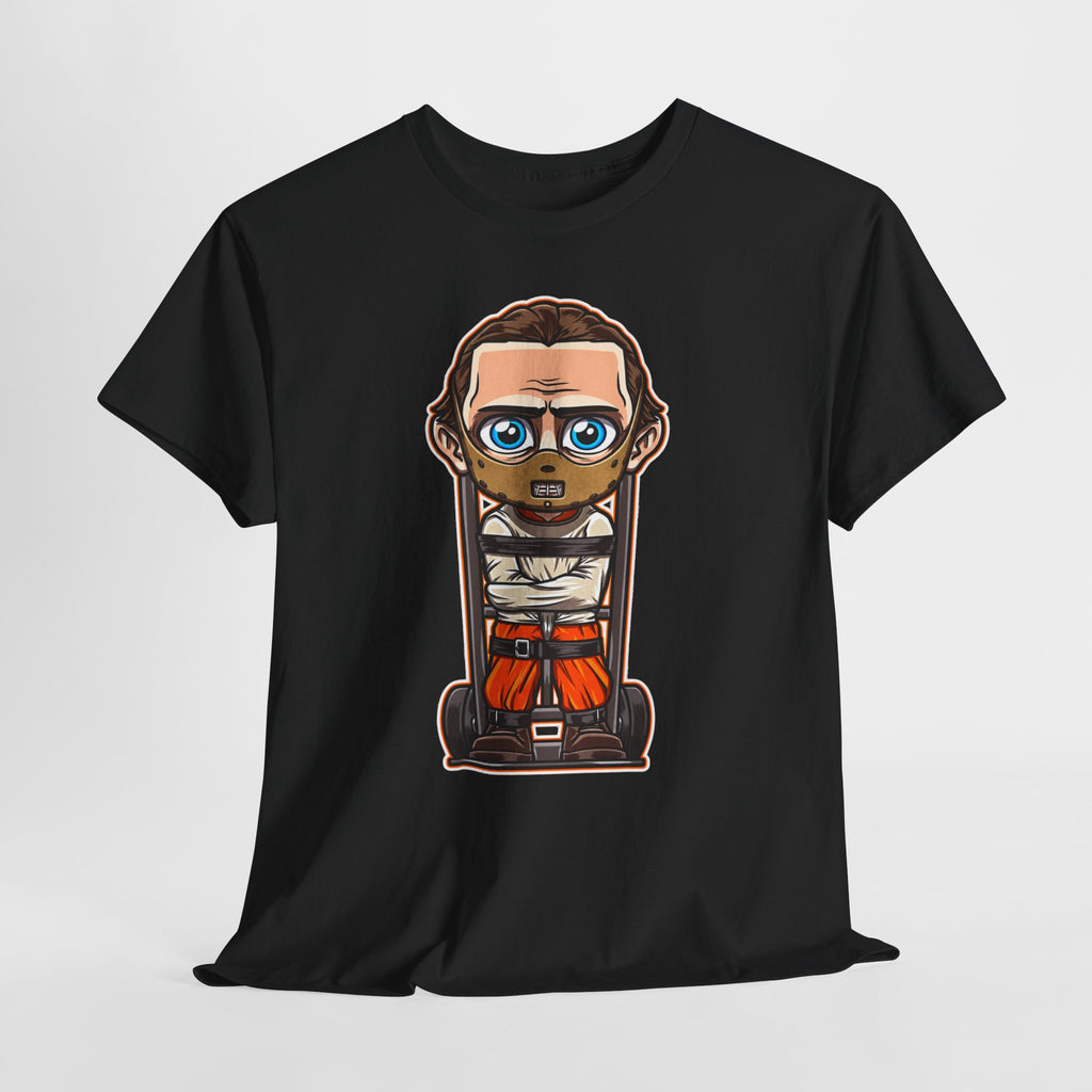 Chibi Prisoner Character Tee — Cute Cartoon Inmate Graphic T-Shirt