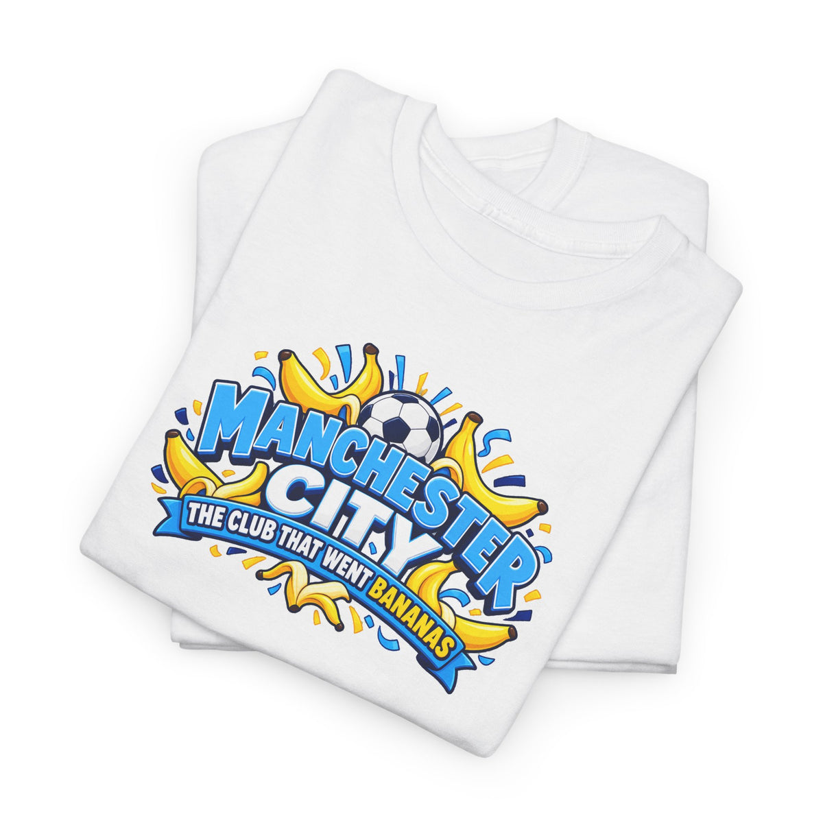 Manchester City "The Club That Went Bananas" Cotton T-Shirt