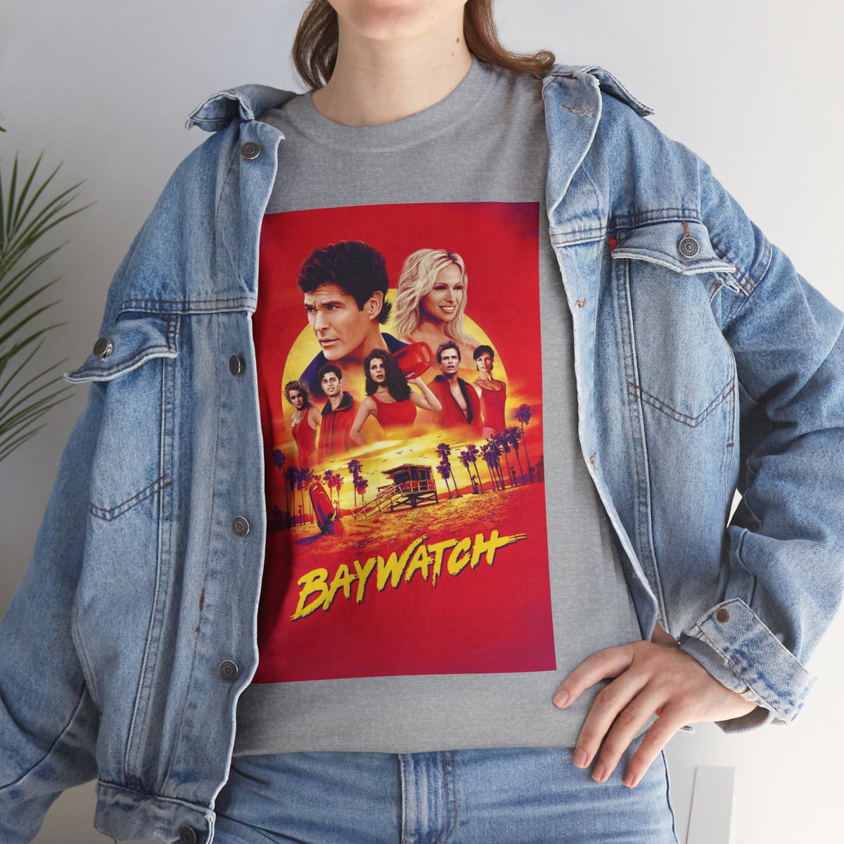Baywatch Movie Poster Cotton T-Shirt