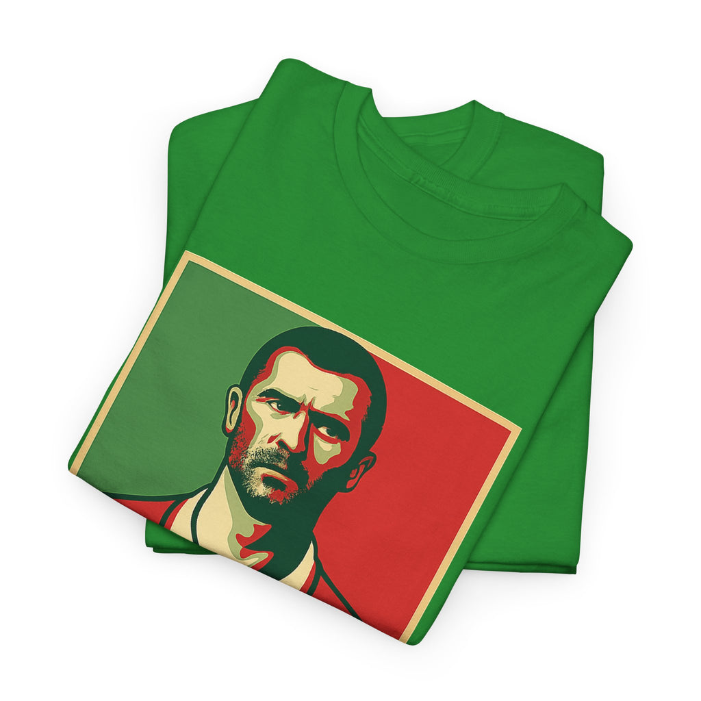 Keane Football Poster Tee — Retro Soccer Jersey Graphic T-Shirt