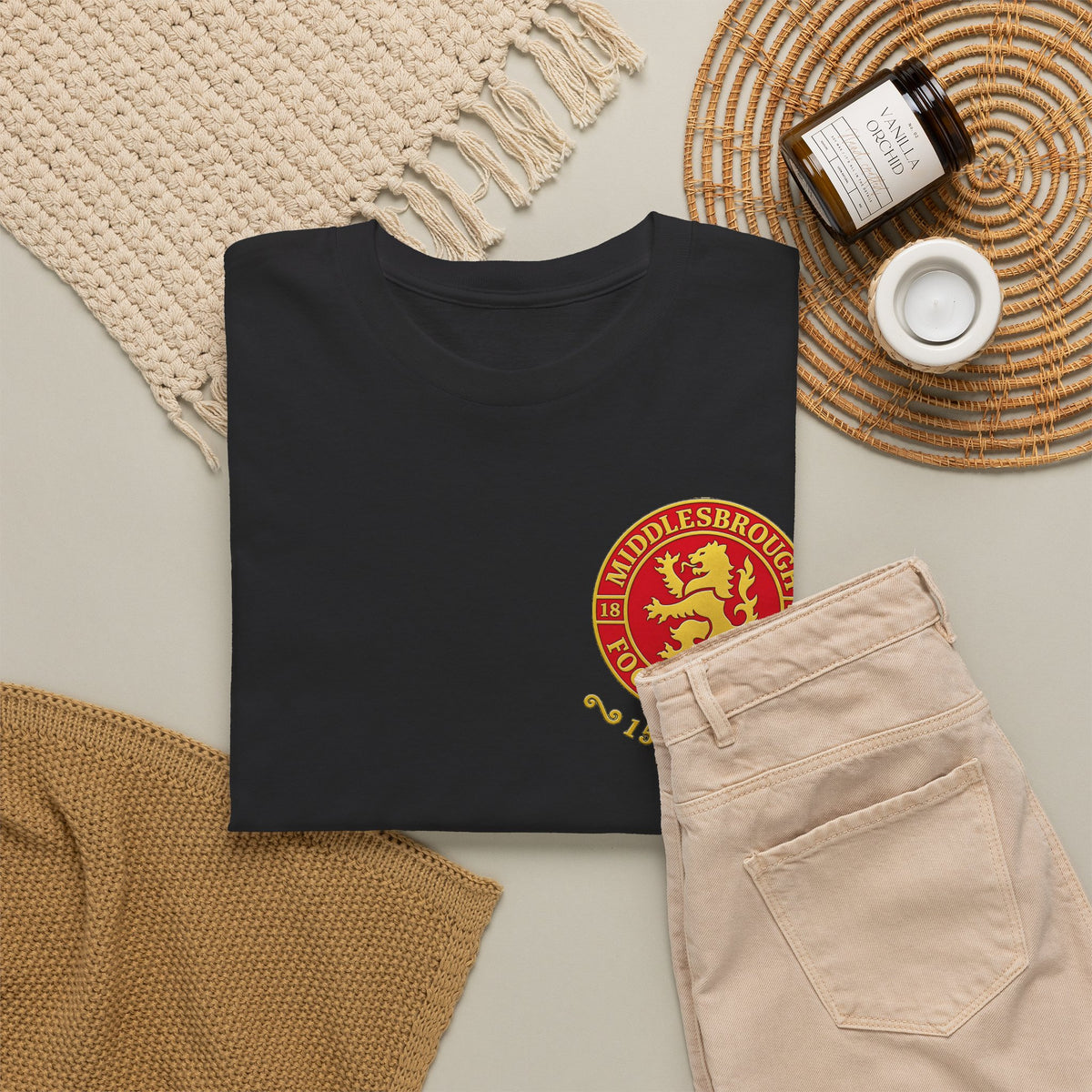 Middlesbrough 150th Crest Cotton T-Shirt