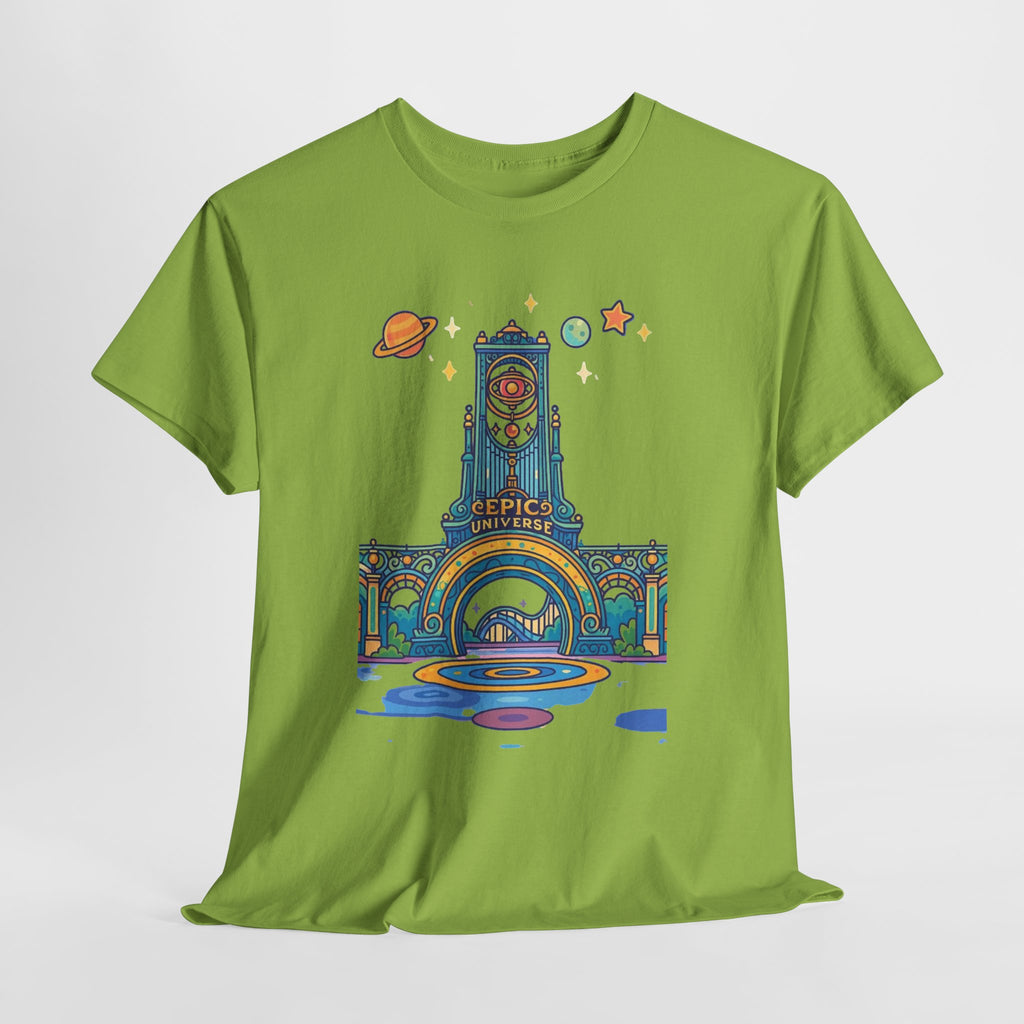 Universal Studios Family Vacation T-Shirt — Retro Space Theater Graphic Tee