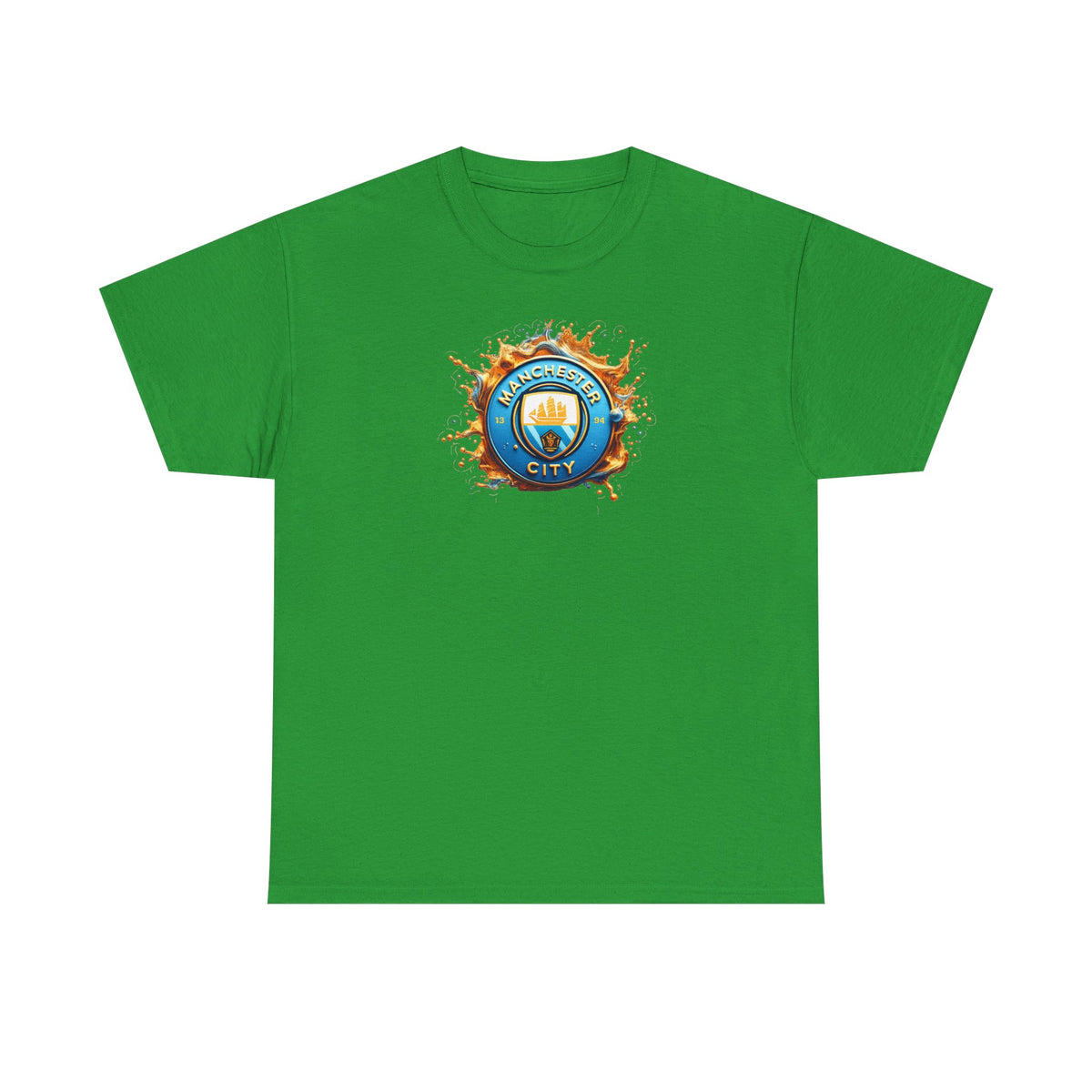Manchester City T-Shirt – 'Eat. Sleep. City. Repeat.' Football Fan Tee