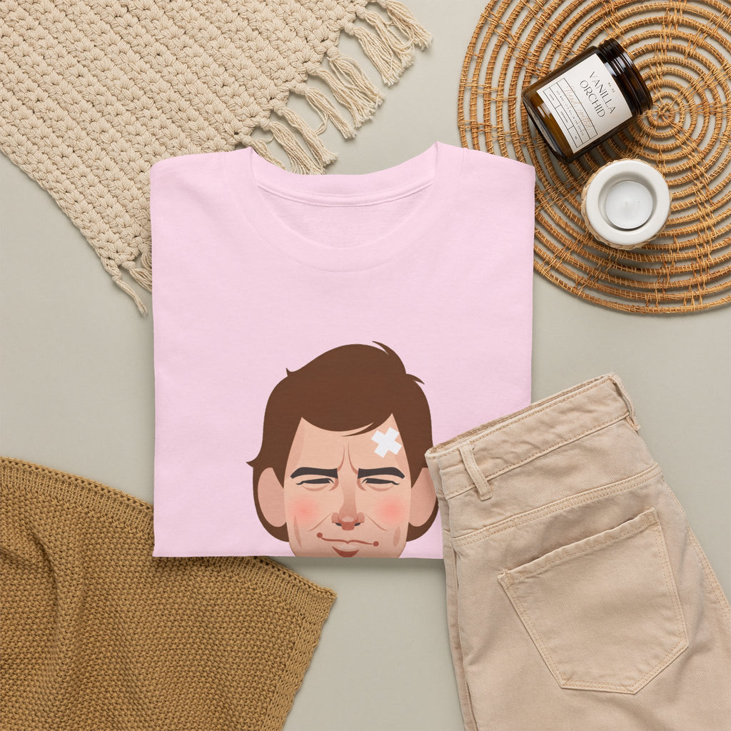 Bryan Robson Manchester United Legend Portrait Cotton T-Shirt