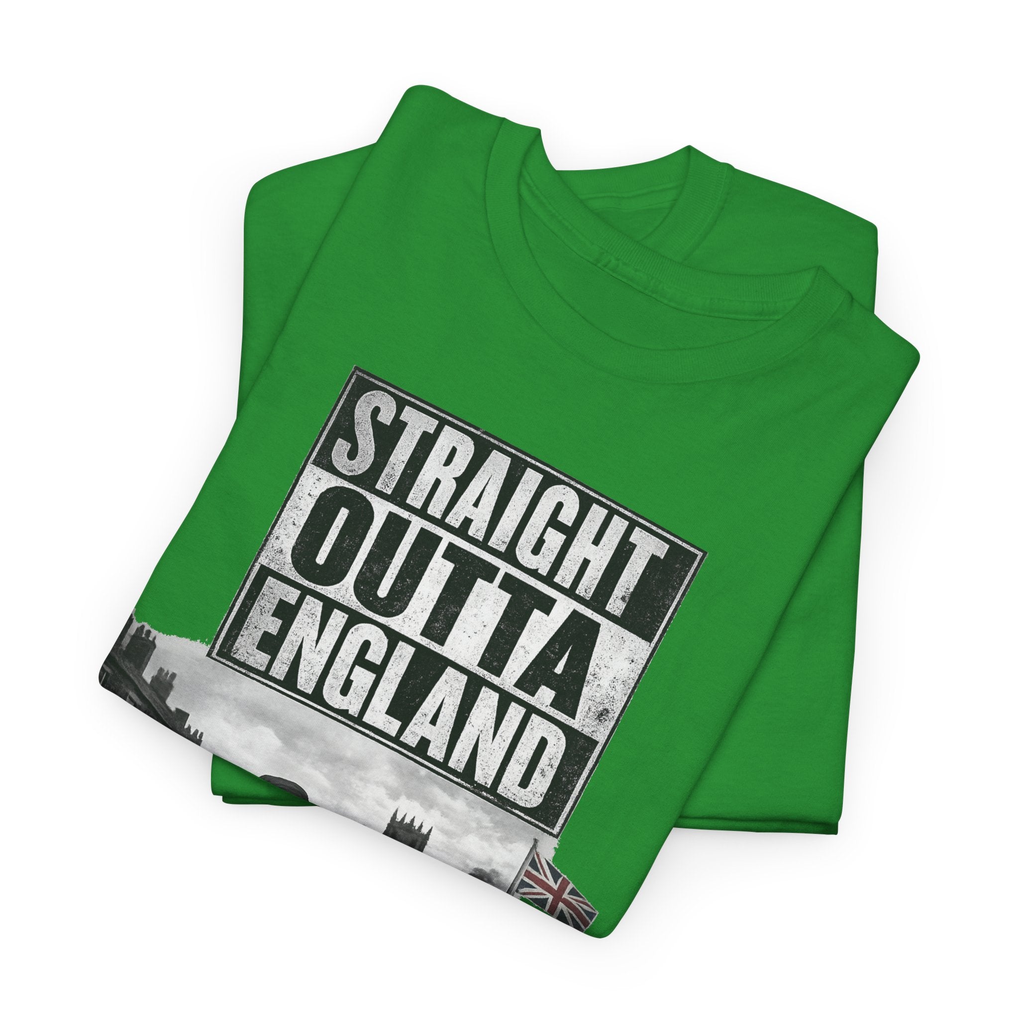 Straight Outta England T-Shirt — Retro Band Photo Tee