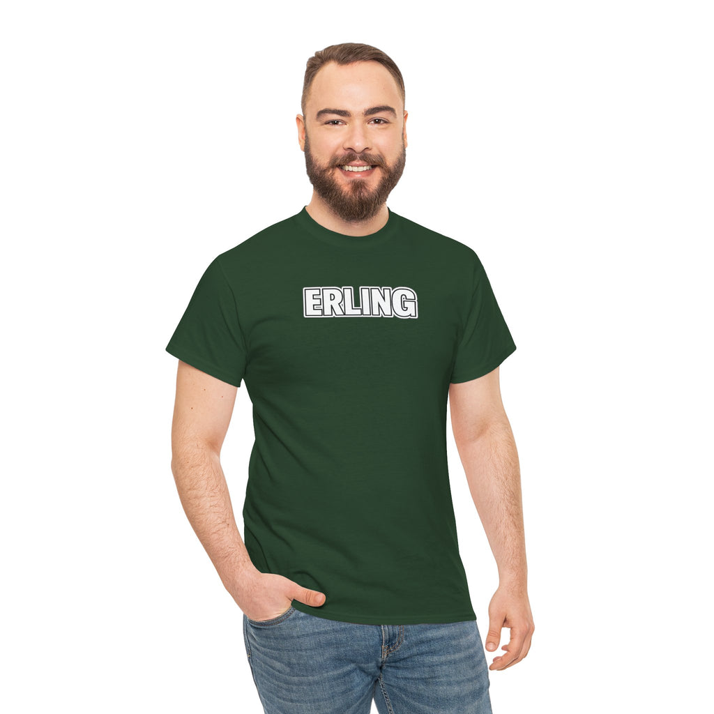 Erling Haaland Name Tee — Personalized Minimalist T-Shirt