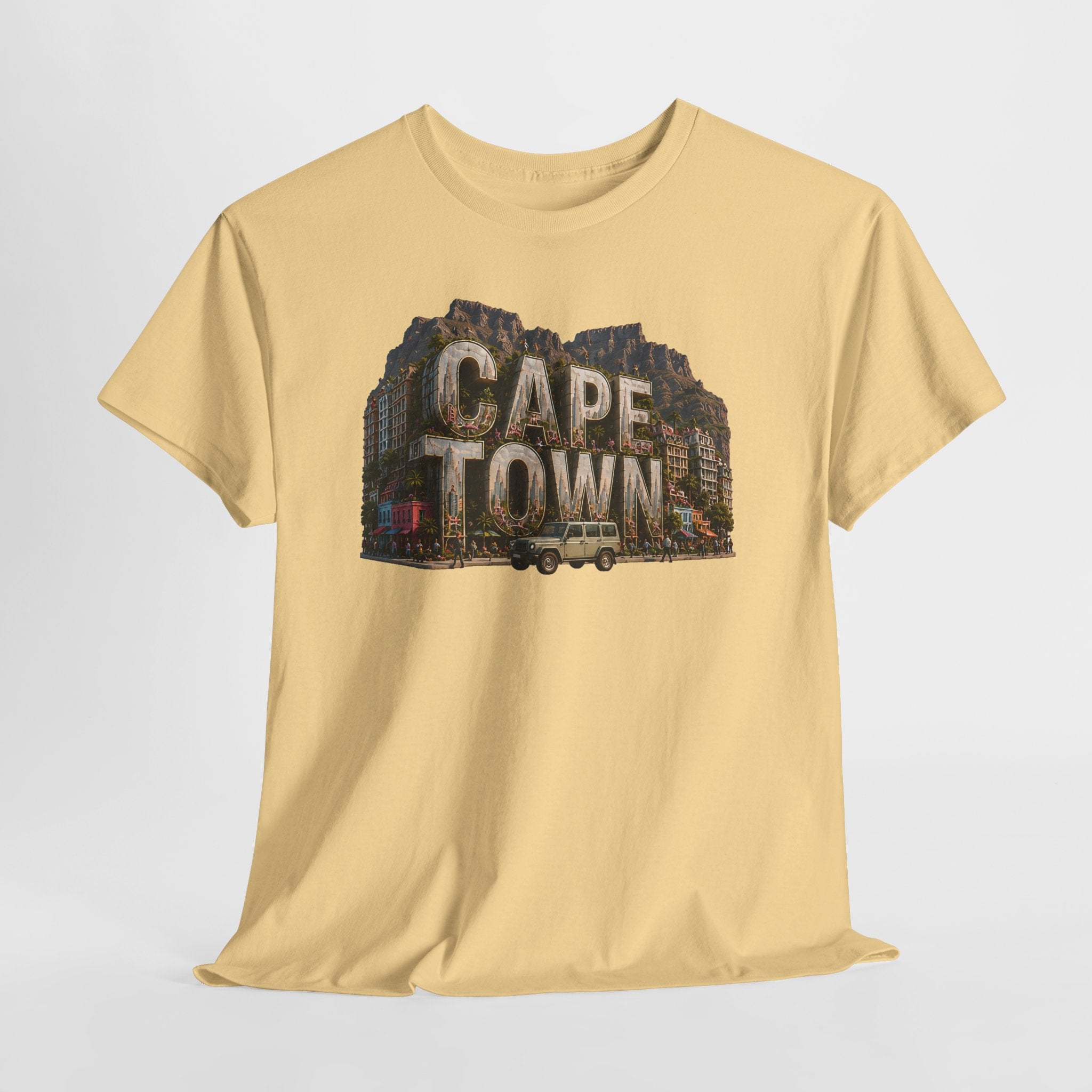 Cape Town Vintage Photo Tee — South Africa Travel Souvenir T-Shirt