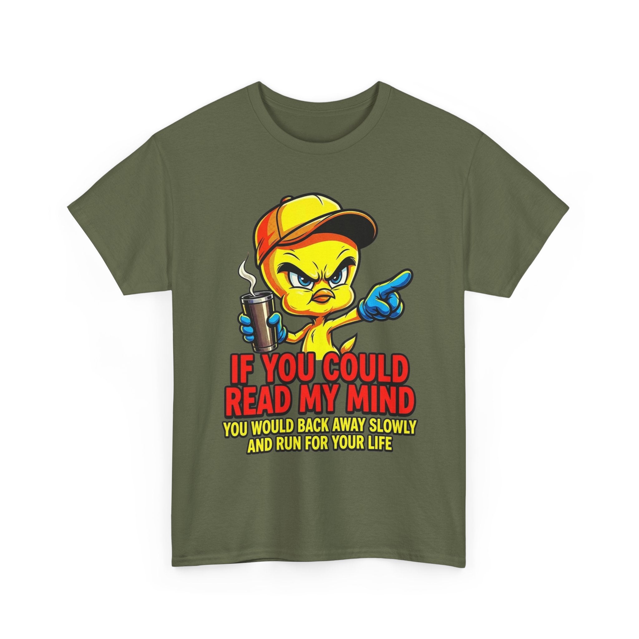 T-Shirt — “If You Could Read My Mind” Tweety Graphic Tee