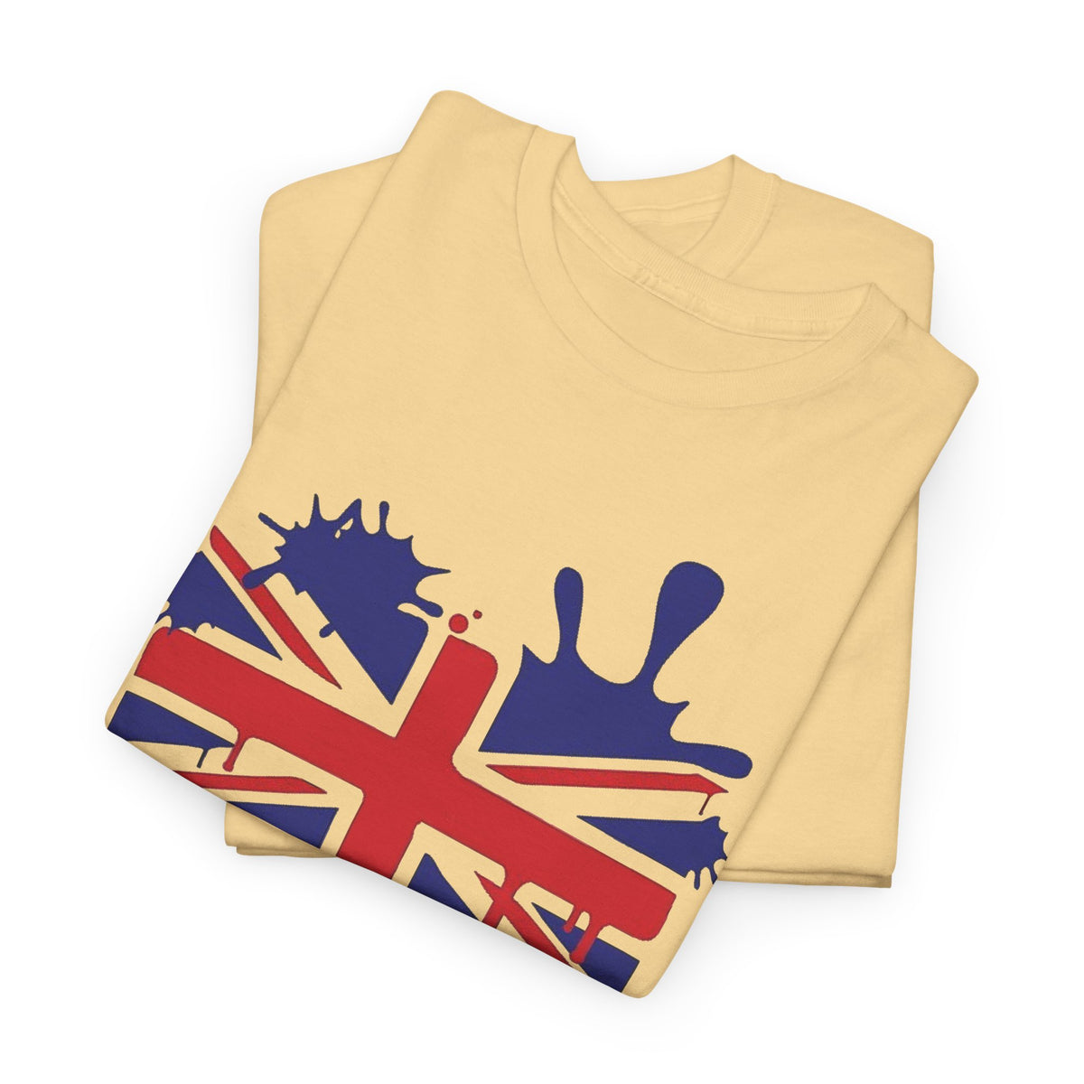 Union Jack Paint Splatter T-Shirt — British Flag Graphic Tee