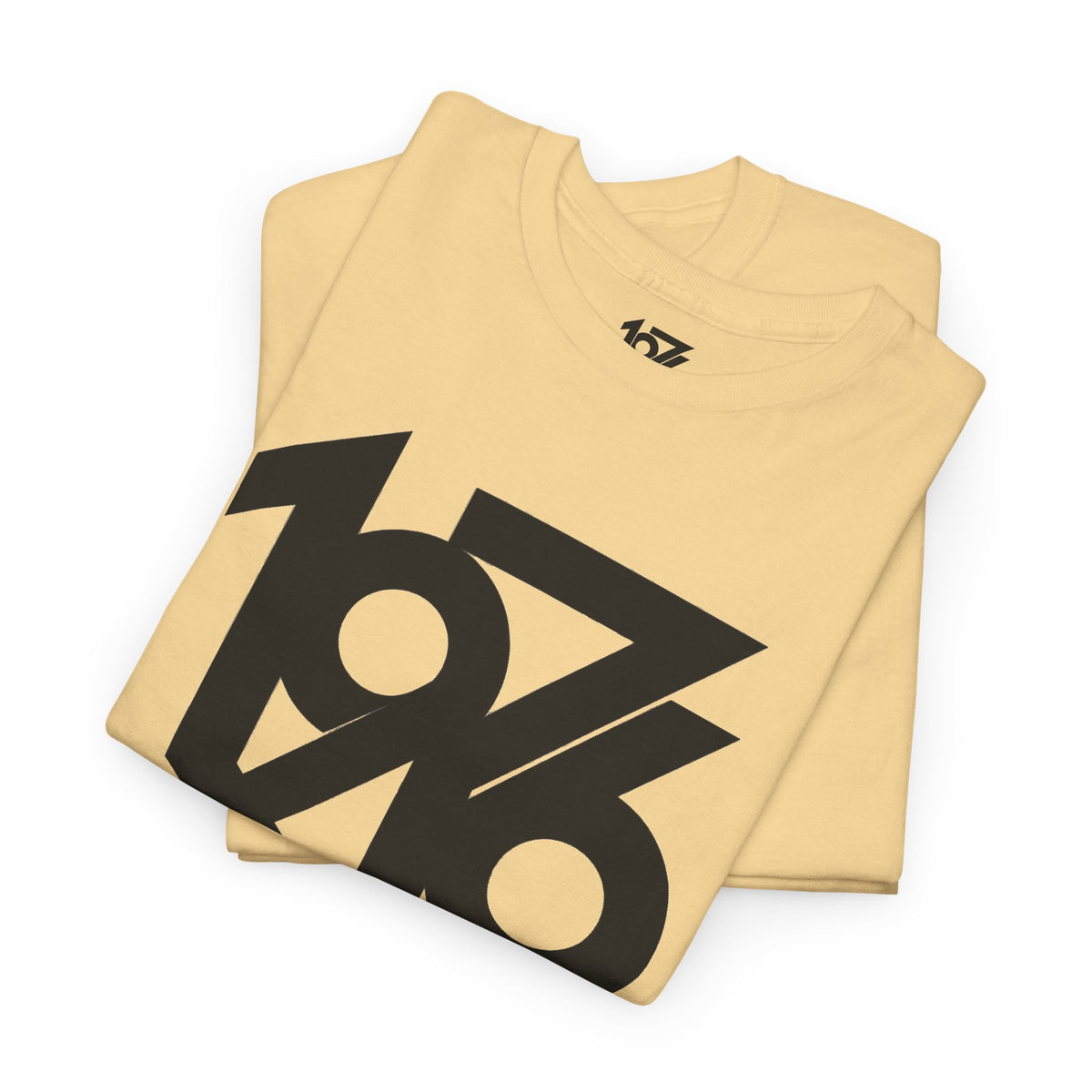 1976 Collection Logo Cotton T-Shirt — Vintage Year Graphic Tee