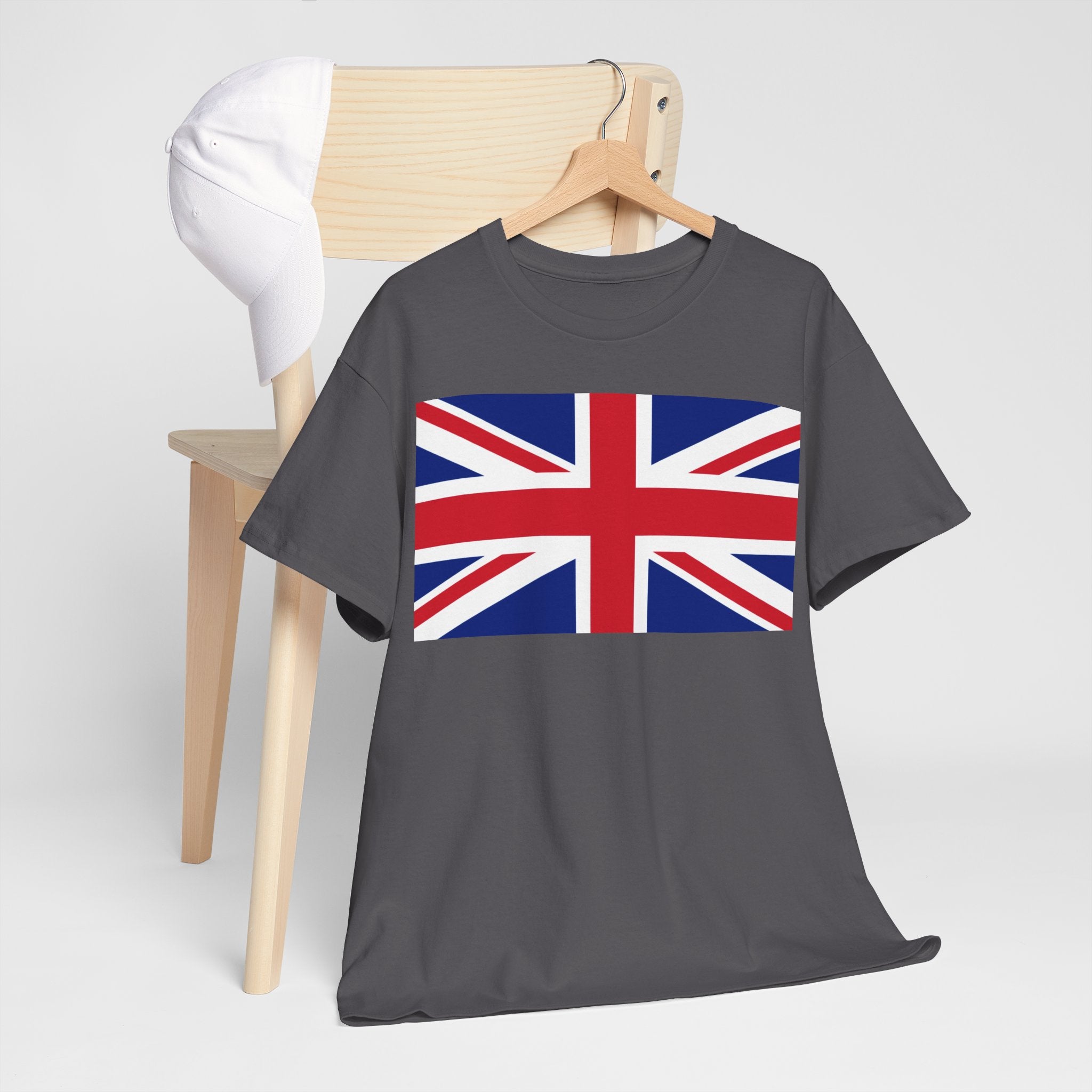 Union Jack Flag T‑Shirt — British Flag Tee for UK Pride & Travel