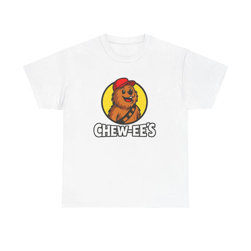 Chew-Ee's Dog Logo T-Shirt — Cute Golden Retriever Graphic Tee