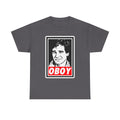 Oboy Quantum Leap Graphic Tee — Retro Pop Art Portrait T‑Shirt