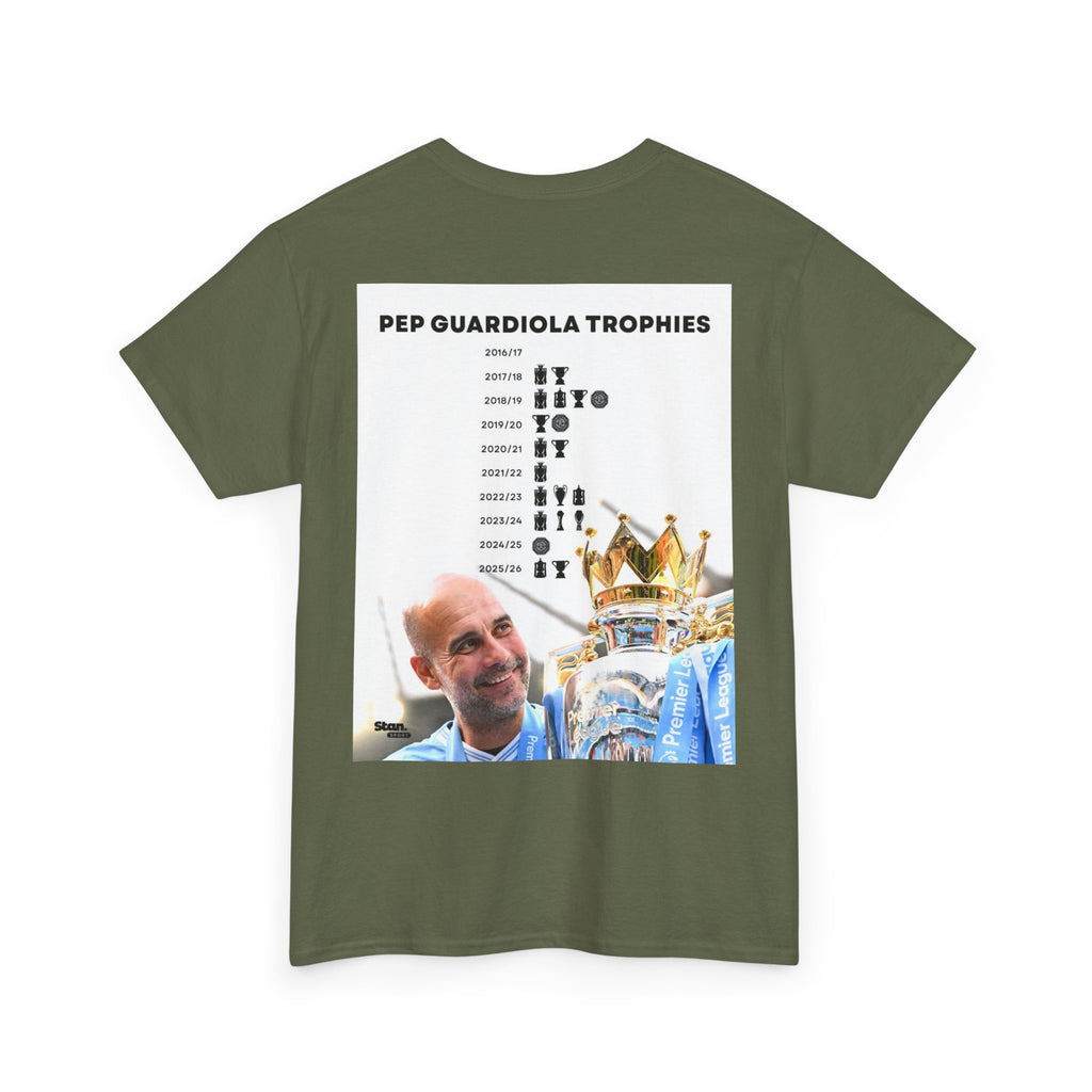 Pep Guardiola Trophies Graphic Tee