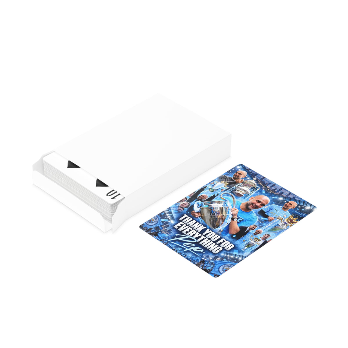 Pep Guardiola Tribute Playing / Poker Cards