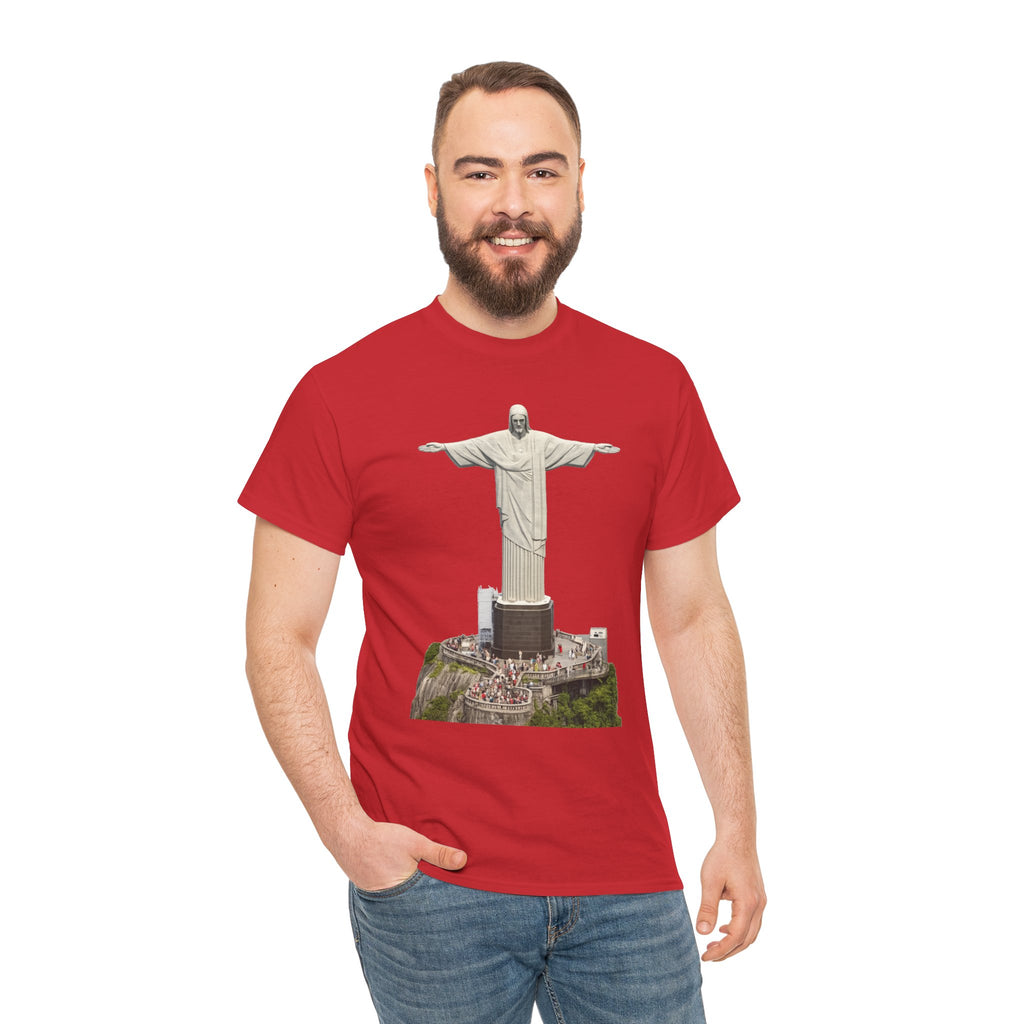 Christ the Redeemer Rio T-Shirt — Brazil Travel & Faith Souvenir Tee