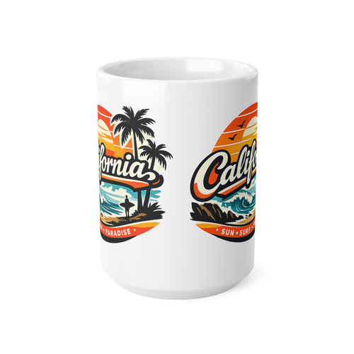 California Sun & Surf Ceramic Coffee Mug — 11oz/15oz