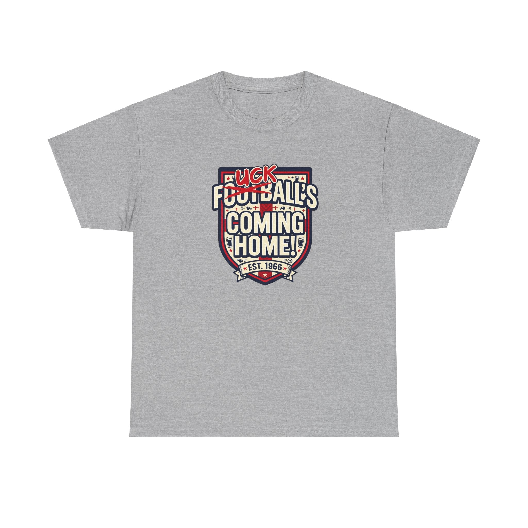 Provocative 'F*ck All's Football's Coming Home' Graphic Tee
