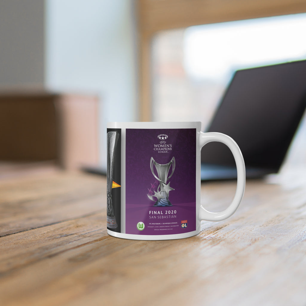 2020 UEFA Finals Programme Covers Inspried Ceramic Mug — (11oz & 15oz)