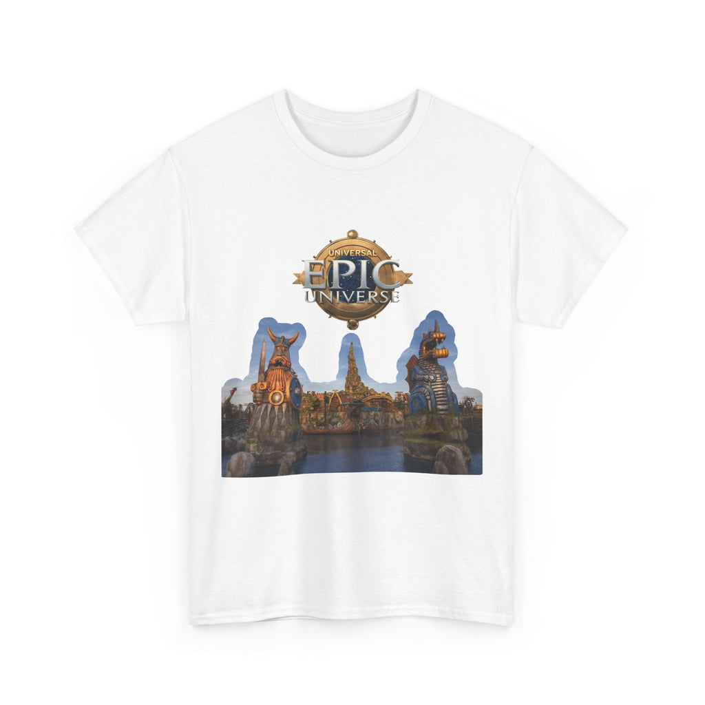 Epic Universe Theme Park T‑Shirt — Iconic Entrance Graphic Tee