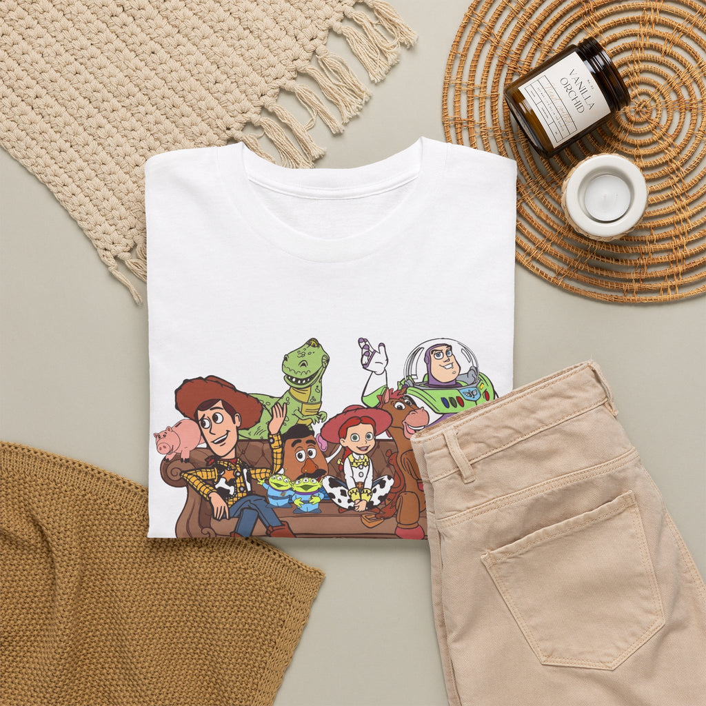 Toy Friends Since 1995 T-Shirt — Retro Cartoon Crew Cotton Tee