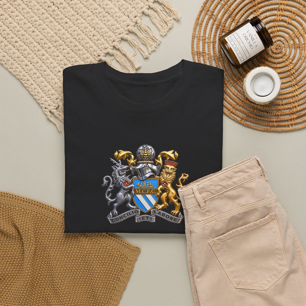 Manchester City Coat of Arms Unisex Heavy Cotton Tee